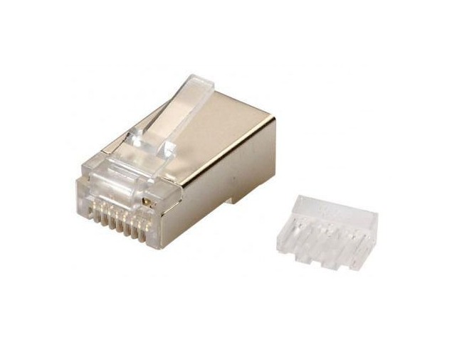 Lanview RJ45 FTP plug Cat6 for AWG  24-26 solid/stranded