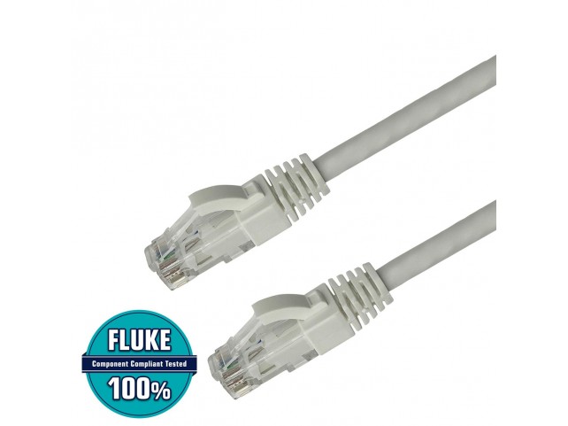 Lanview Cat6 U/UTP network cable,  white, LSZH 30M