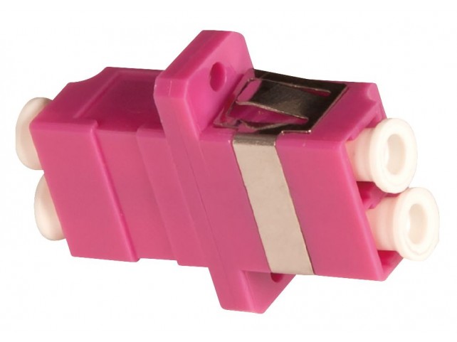 Lanview LC Multimode adapter duplex  OM4 zirconia SC footprint