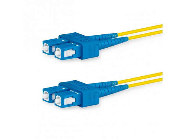 Lanview SC-SC single mode fibre cable  duplex OS2 9/125 LSZH 10M