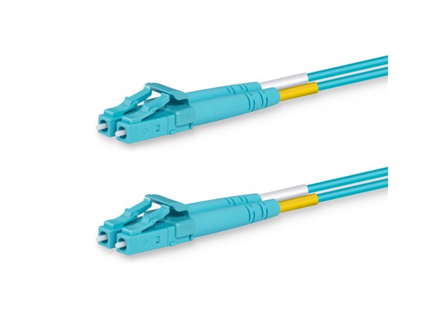 Lanview LC-LC Multi mode fibre cable  dublex OM3 50/125 LSZH 5M