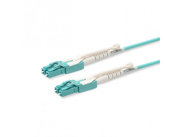 Lanview LC-LC Uniboot Multimode fibre  cable duplex 1m OM3 LSZH