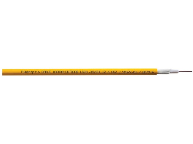 Lanview Fibre cable 12 x 9/125 OS2  LSZH indoor/outdoor 100m