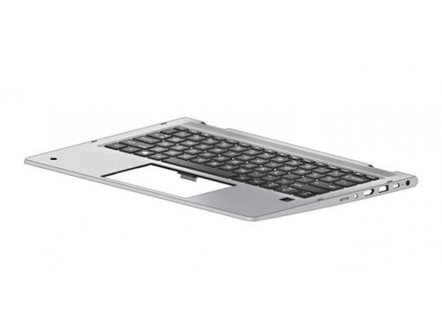HP TOPCover W/2CAM W/KB CP BL FR  M03445-051, Keyboard, French,