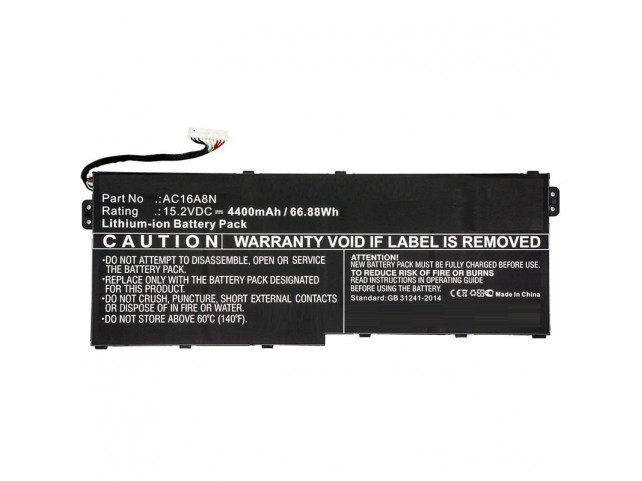 CoreParts Laptop Battery for Acer  67Wh Li-ion 15.2V 4400mAh