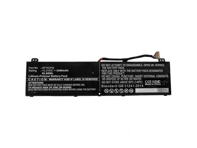 CoreParts Laptop Battery for Acer  82.08Wh Li-Polymer 15.2V