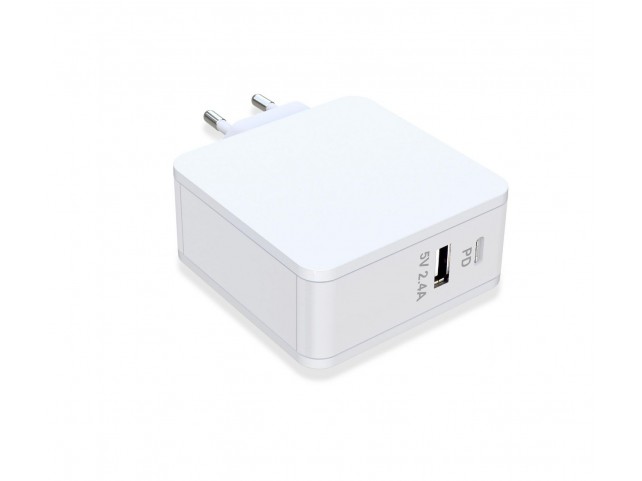 CoreParts USB-C Charger for Apple  60W 5V 2.4A-20V3.25A