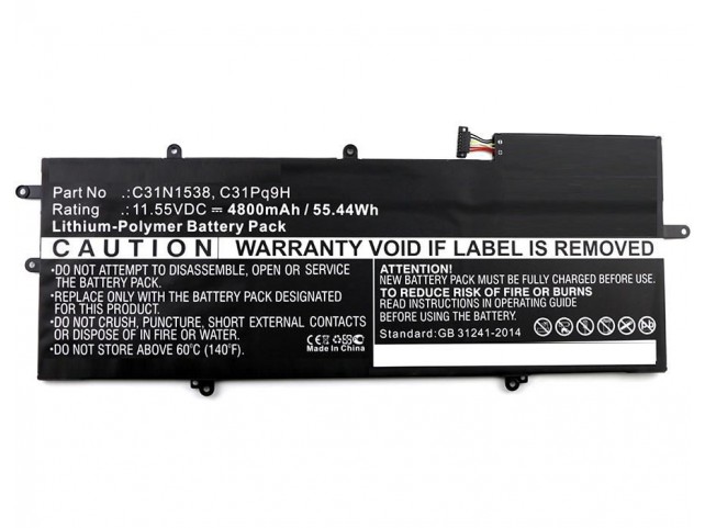 CoreParts Laptop Battery for Asus  55Wh Li-Pol 11.55V 4545mAh