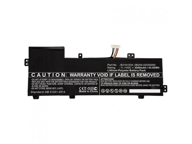 CoreParts Laptop Battery For Asus  44WH, Li-ion, 11.1V, 3950mAh