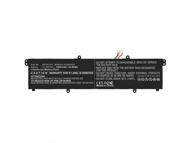 CoreParts Laptop Battery for Asus  39.85Wh Li-ion 11.55V 3450mAh