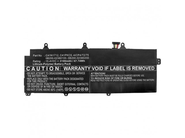 CoreParts Laptop Battery for Asus  47.74Wh Li-Pol 15.4V 3100mAh