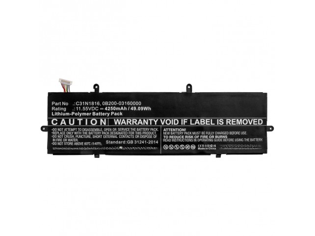 CoreParts Laptop Battery for Asus  49.09Wh Li-Polymer 11.55V