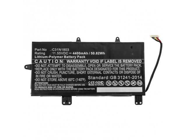 CoreParts Laptop Battery for Asus  50.82Wh Li-Polymer 11.55V