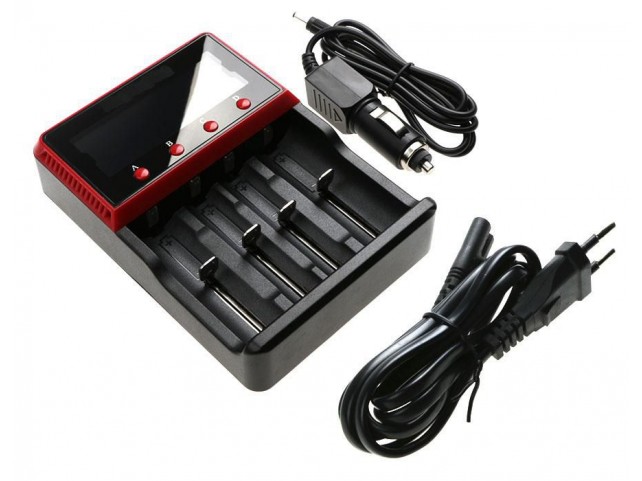 CoreParts Charger for 18650 Battery,  with Euro AC Power Cord and
