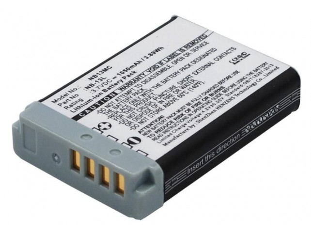 CoreParts Camera Battery for Canon  3.9Wh Li-ion 3.7V 1050mAh