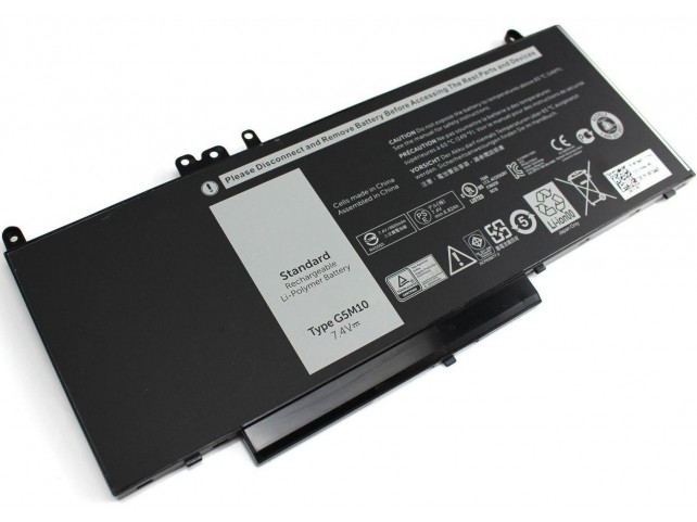 Laptop Battery for Dell  51Wh 4 Cell Li-Pol 7.4V 6.8Ah