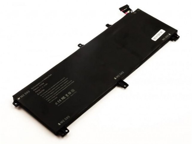 CoreParts Laptop Battery for Dell  60Wh 6 Cell Li-Pol 11.1V 5.4Ah