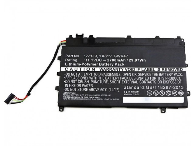 CoreParts Laptop Battery for Dell  24Wh Li-Pol 11.1V 2200mAh