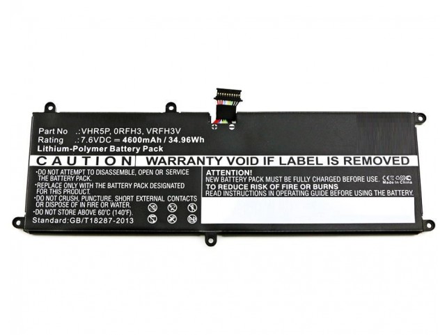CoreParts Laptop Battery for Dell  26Wh Li-Pol 7.6V 3400mAh