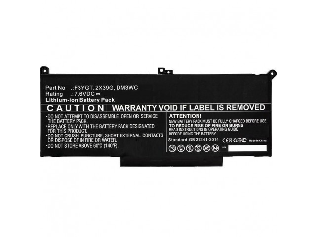 CoreParts Laptop Battery for Dell  44Wh 4 cells Li-Po 7.6V