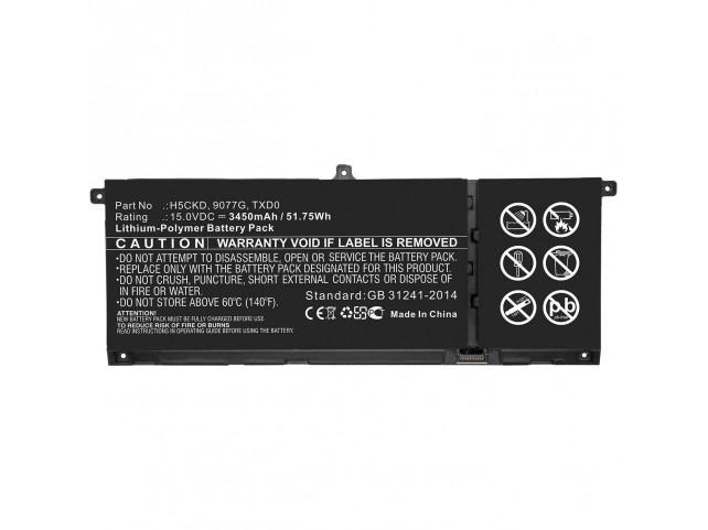 CoreParts Laptop Battery for Dell  51.75Wh Li-Polymer 15V