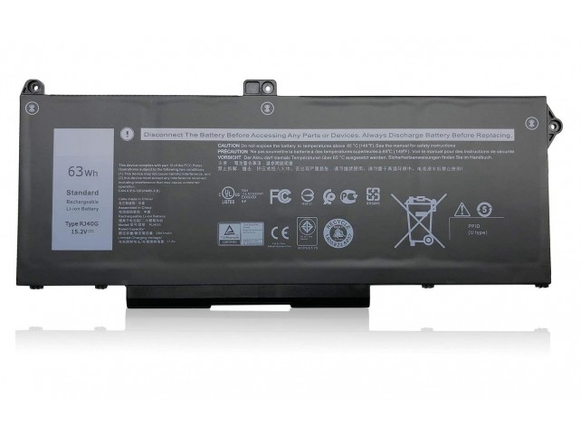 Laptop Battery for Dell  62.32Wh Li-ion 15.2V 4100mAh