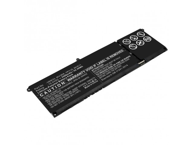 CoreParts Laptop Battery for Dell  52.50 Wh Li-Pol 15V 3500 mAh