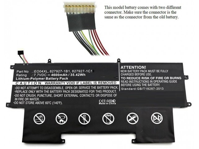 CoreParts Laptop Battery for HP  35Wh Li-Pol 7.7V 4600mAh