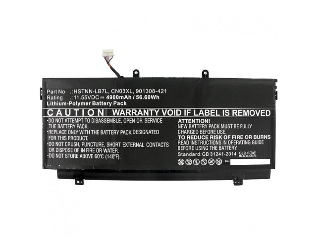 CoreParts Laptop Battery for HP  49Wh Li-Pol 11.55V 4200mAh