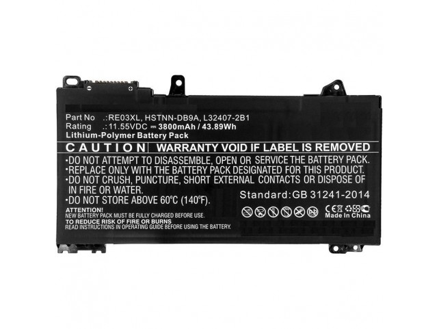 Laptop Battery for HP  44WH Li-Pol 11.55V 3.8Ah