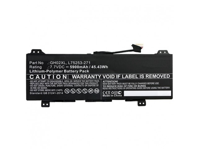 CoreParts Laptop Battery for HP  45.43Wh Li-Pol 7.7V 5900mAh