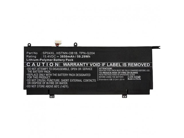 CoreParts Laptop Battery for HP  59.29Wh Li-Pol 15.4V 3850mAh