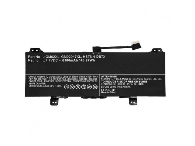 CoreParts Laptop Battery for HP  47WH 7.7V Li-Pol 6100mAh for
