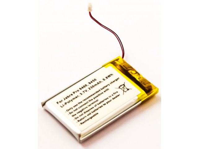 CoreParts Battery for Jabra Headset  0.8Wh Li-Pol 3.7V. 230mAh