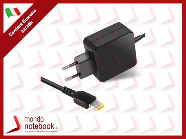 Alimentatore Compatibile per Lenovo 36W 12V 3A - USB Square