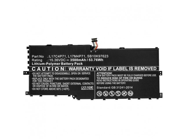 CoreParts Laptop Battery for Lenovo  54Wh Li-Pol 15.36V 3500mAh