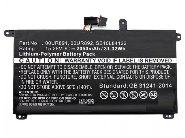 CoreParts Laptop Battery for Lenovo  31Wh Li-Pol 15.28V 2050mAh