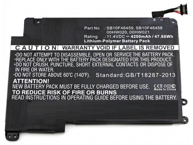 CoreParts Laptop Battery for Lenovo  48Wh Li-Pol 11.4V 4200mAh