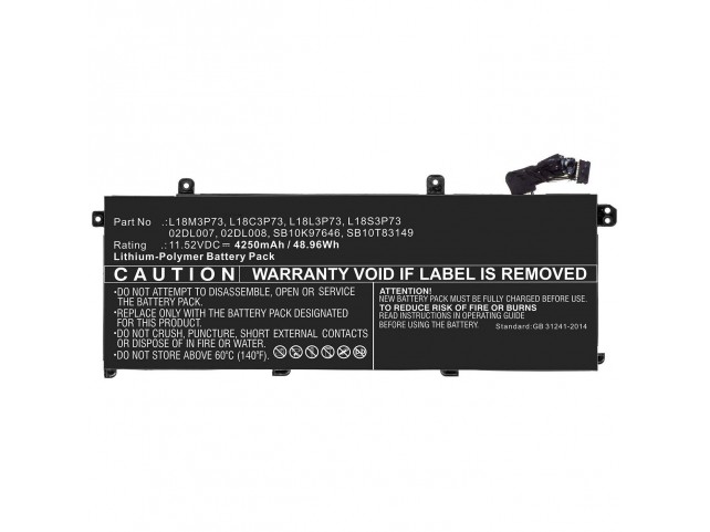 CoreParts Laptop Battery for Lenovo  48.96Wh Li-Pol 11.52V 4250mAh
