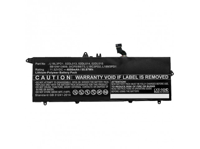 CoreParts Laptop Battery for Lenovo  54Wh Li-Pol 11.52V 4650mAh