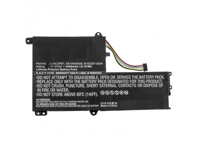 CoreParts Laptop Battery for Lenovo  51.87Wh Li-ion 11.4V 4550mAh