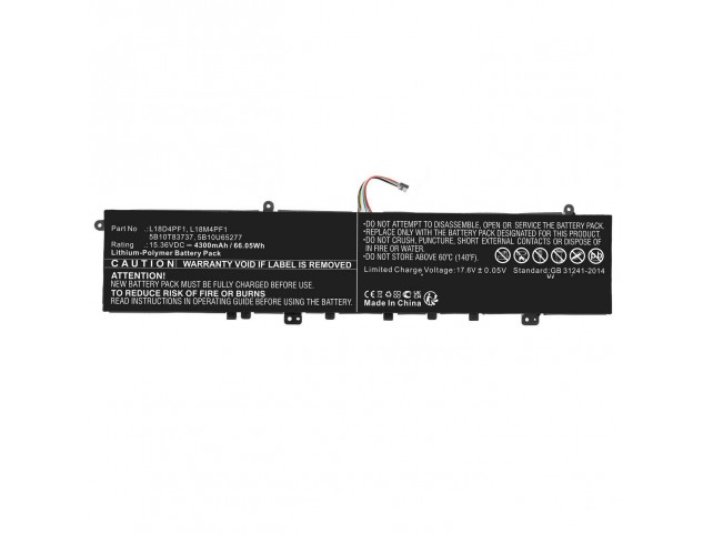 CoreParts Laptop Battery for Lenovo  66.05Wh Li-Pol 15.36V 4300mAh