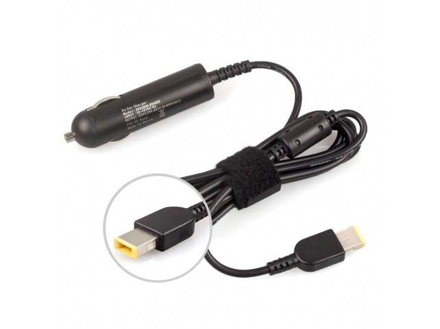 CoreParts Car Adapter for Lenovo  65W 20V 3.3A Square plug