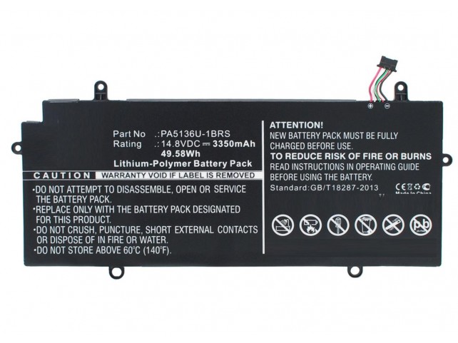CoreParts Laptop Battery for Toshiba  50Wh Li-Pol 14.8V 3350mAh