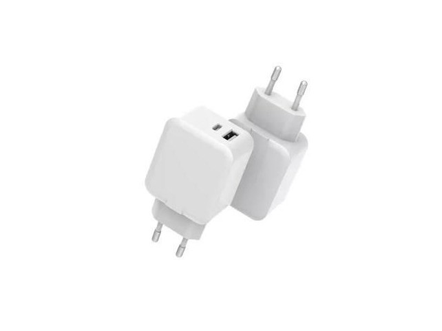 CoreParts USB-C Power Charger  30W 5V-12V/2A-3A Output: