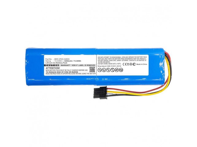 Battery for Xiaomi Vacuum  74.9Wh 14.4V Li-ion 5200mAh