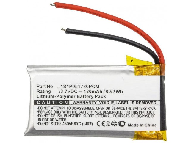 CoreParts Battery for Wireless Headset  0.6Wh Li-Pol 3.7V 180mAh