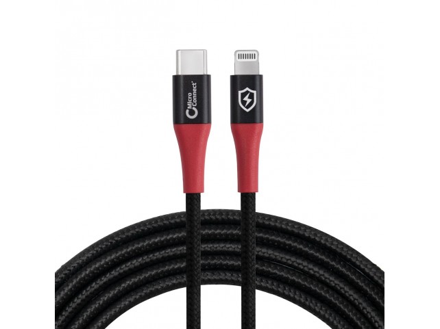 MicroConnect Safe Charge USB-C to  lightning Data Blocker cable