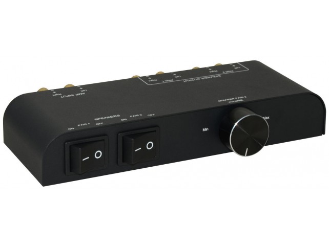 MicroConnect Speaker Control 4 way  with Banana Connector, This