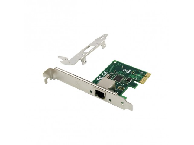 MicroConnect 1 port RJ45 network card, PCIe  Main Chip : WGI210AT,